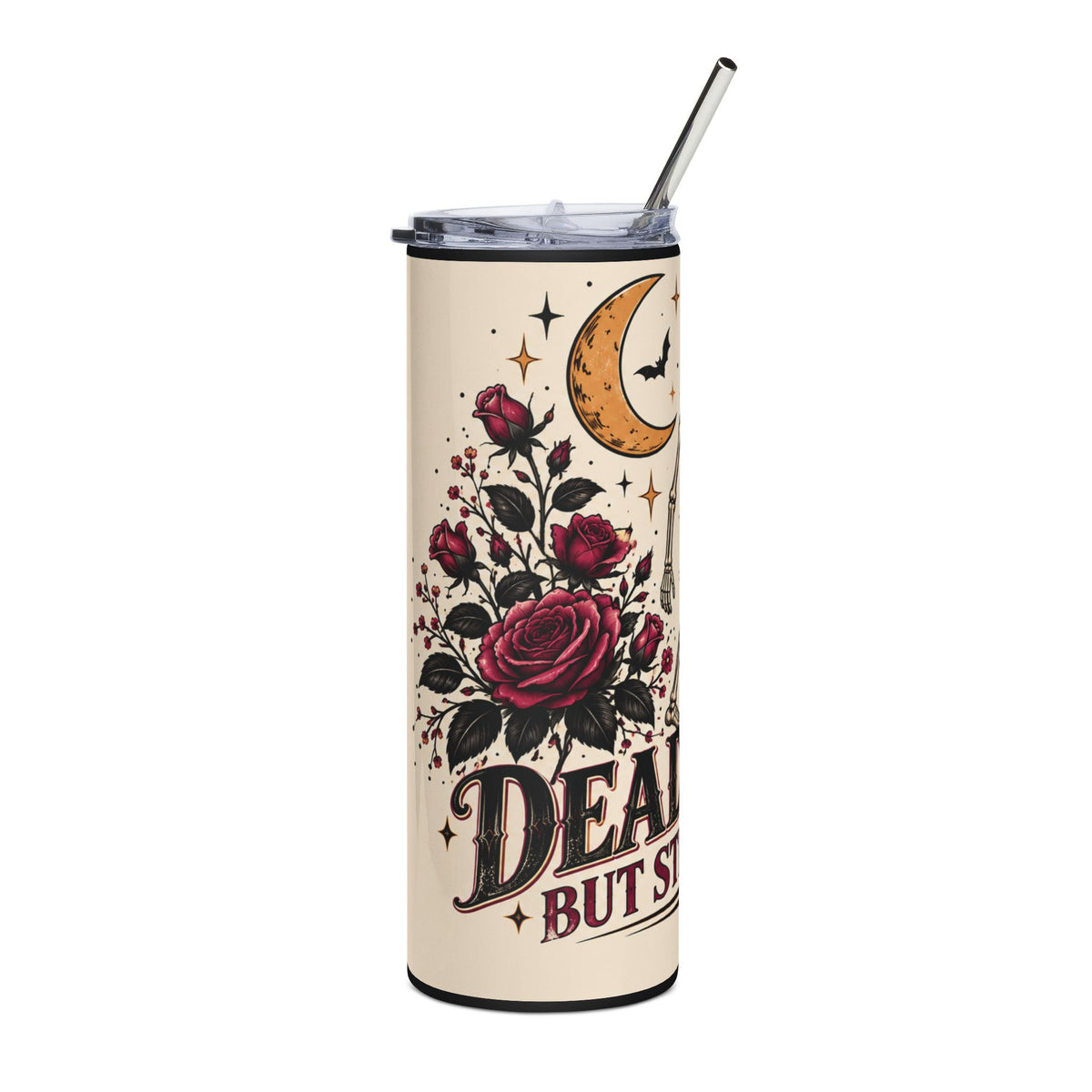 Nightmare Romance 20oz Stainless Steel Tumbler — Jack & Sally Anniversary Design