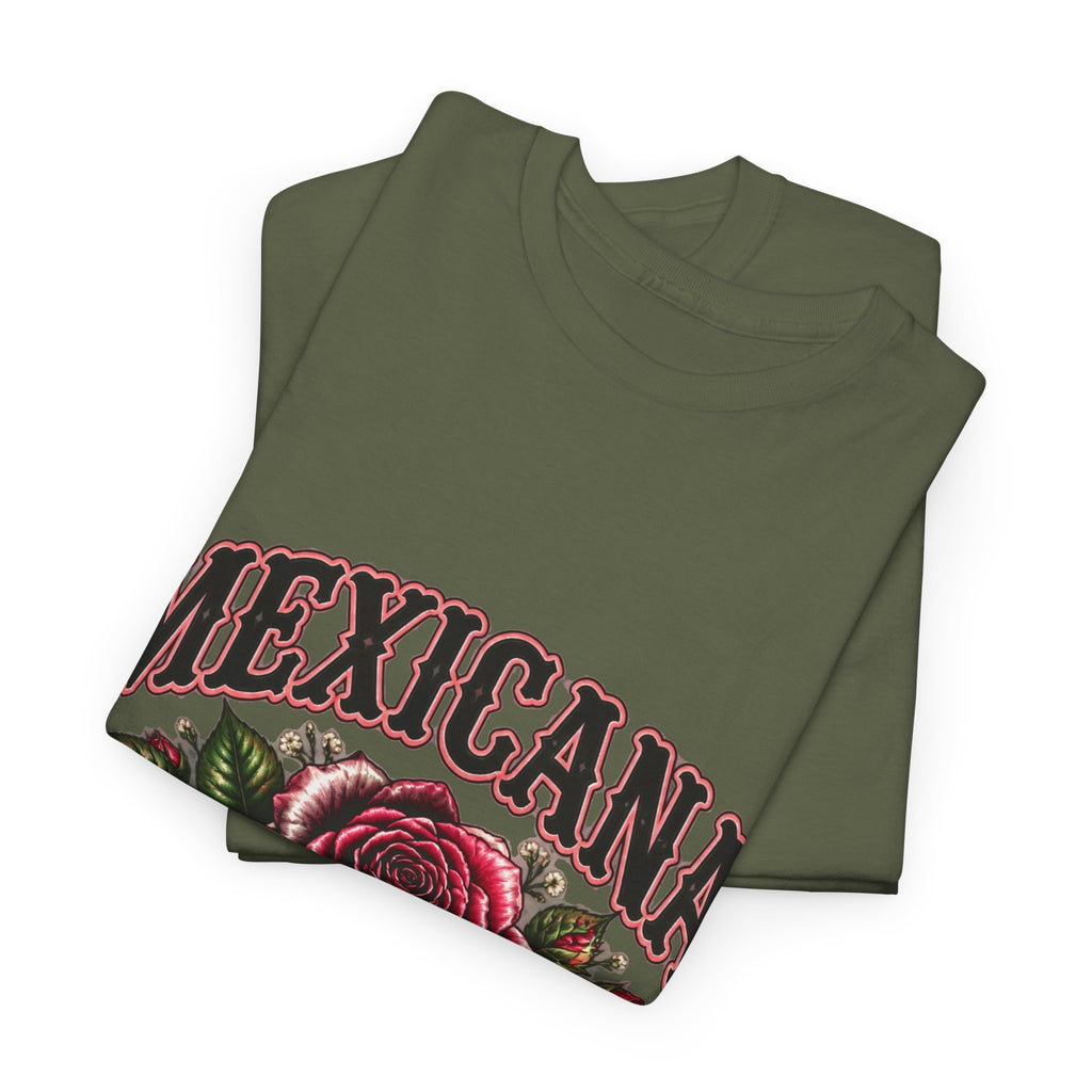 Mexicana Rose T-Shirt — "Psalm 46:5" Inspirational Floral Tee