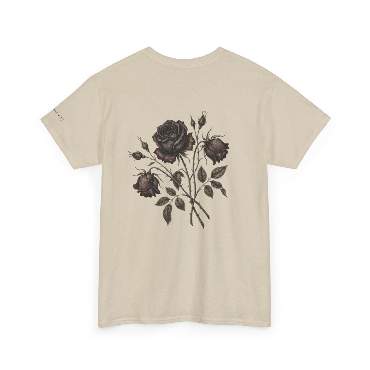 Sola Chingona Tee — Floral Black Rose Graphic Women’s Empowerment T‑Shirt