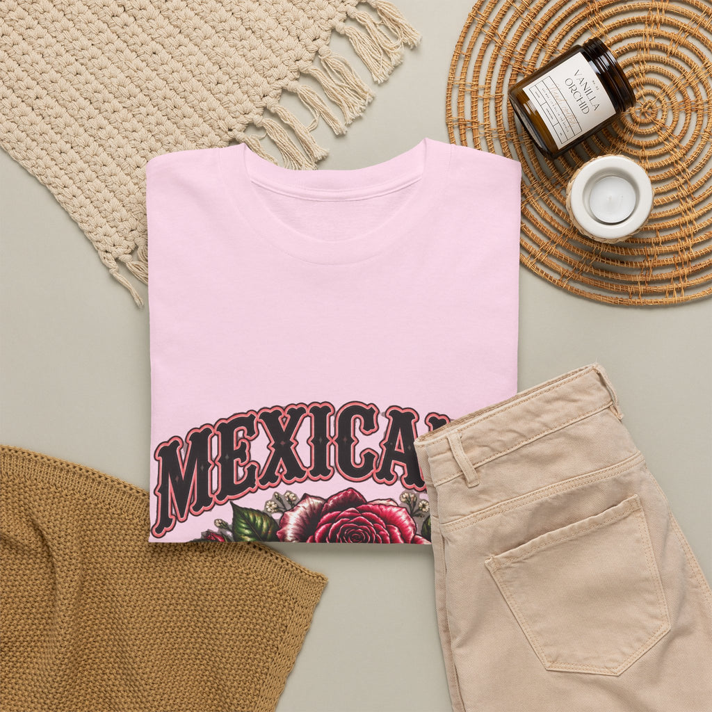 Mexicana Rose T-Shirt — "Psalm 46:5" Inspirational Floral Tee