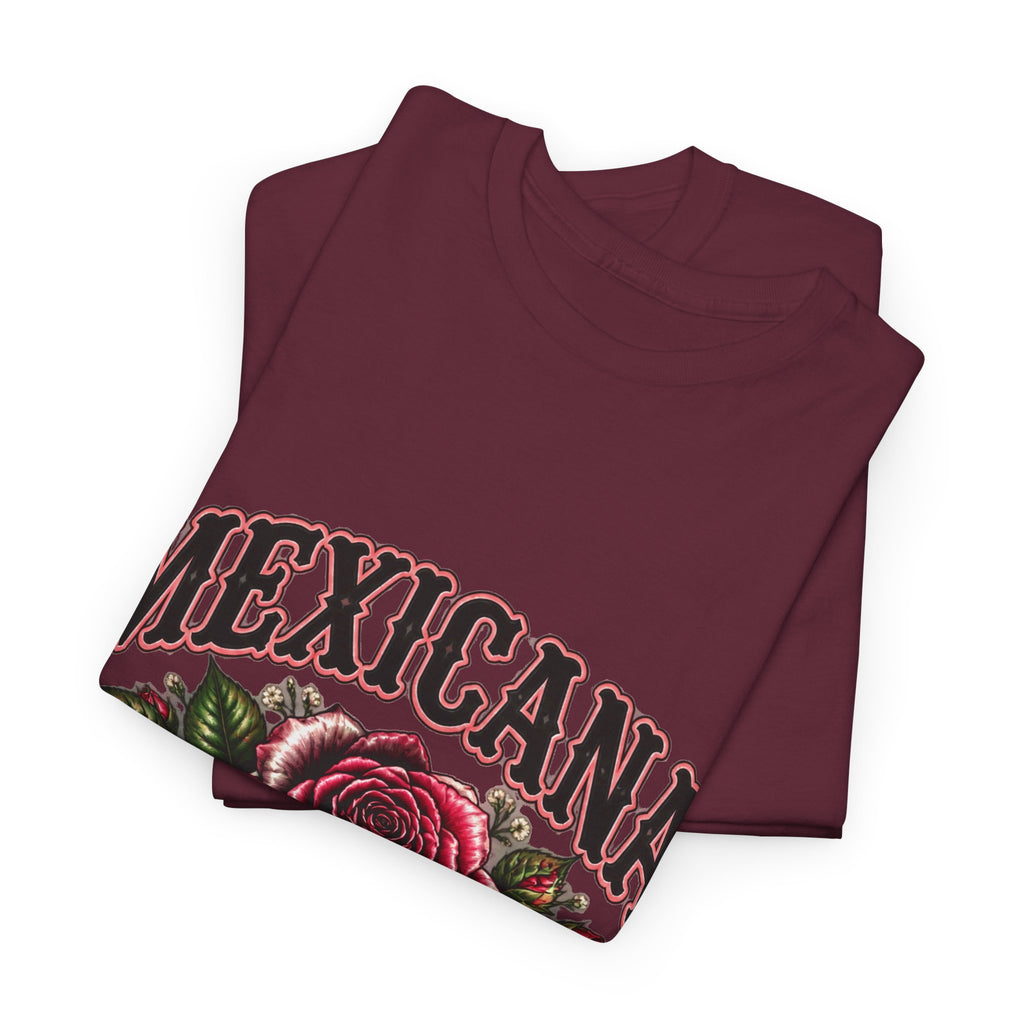 Mexicana Rose T-Shirt — "Psalm 46:5" Inspirational Floral Tee