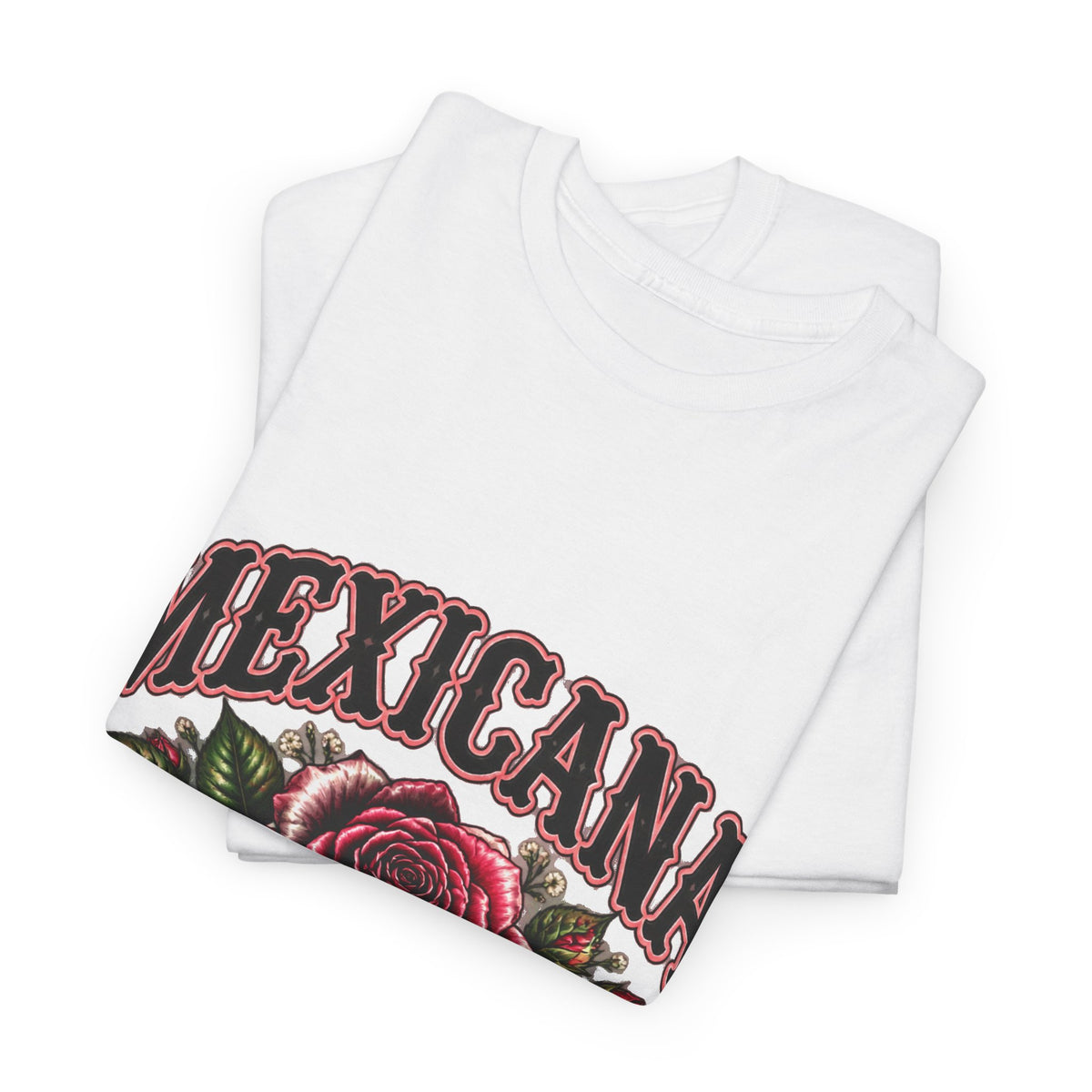 Mexicana Rose T-Shirt — "Psalm 46:5" Inspirational Floral Tee