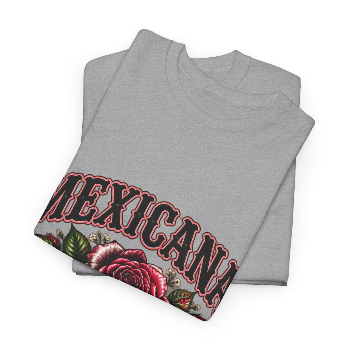 Mexicana Rose T-Shirt — "Psalm 46:5" Inspirational Floral Tee