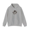 Psalm 46:5 Rose Hooded Sweatshirt – Faith Quote Floral Hoodie