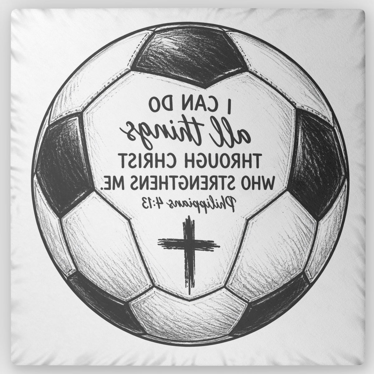 Soccer Ball - Custom Shaped Pillows