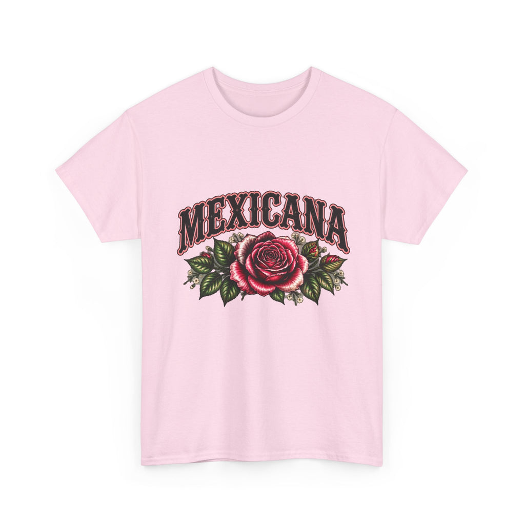 Mexicana Rose T-Shirt — "Psalm 46:5" Inspirational Floral Tee