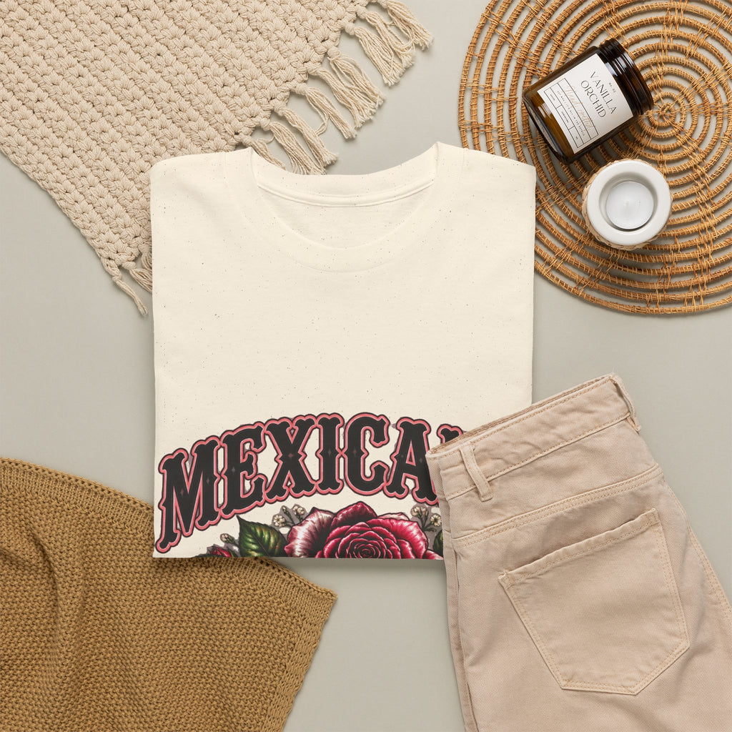 Mexicana Rose T-Shirt — "Psalm 46:5" Inspirational Floral Tee