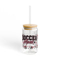 Soccer Mom Sipper Glass – 16oz Insulated Straw Tumbler