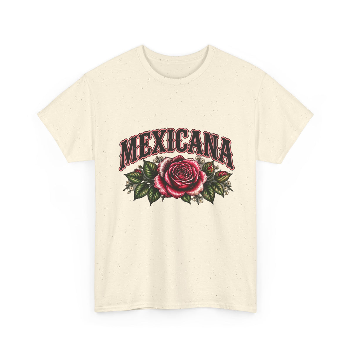 Mexicana Rose T-Shirt — "Psalm 46:5" Inspirational Floral Tee