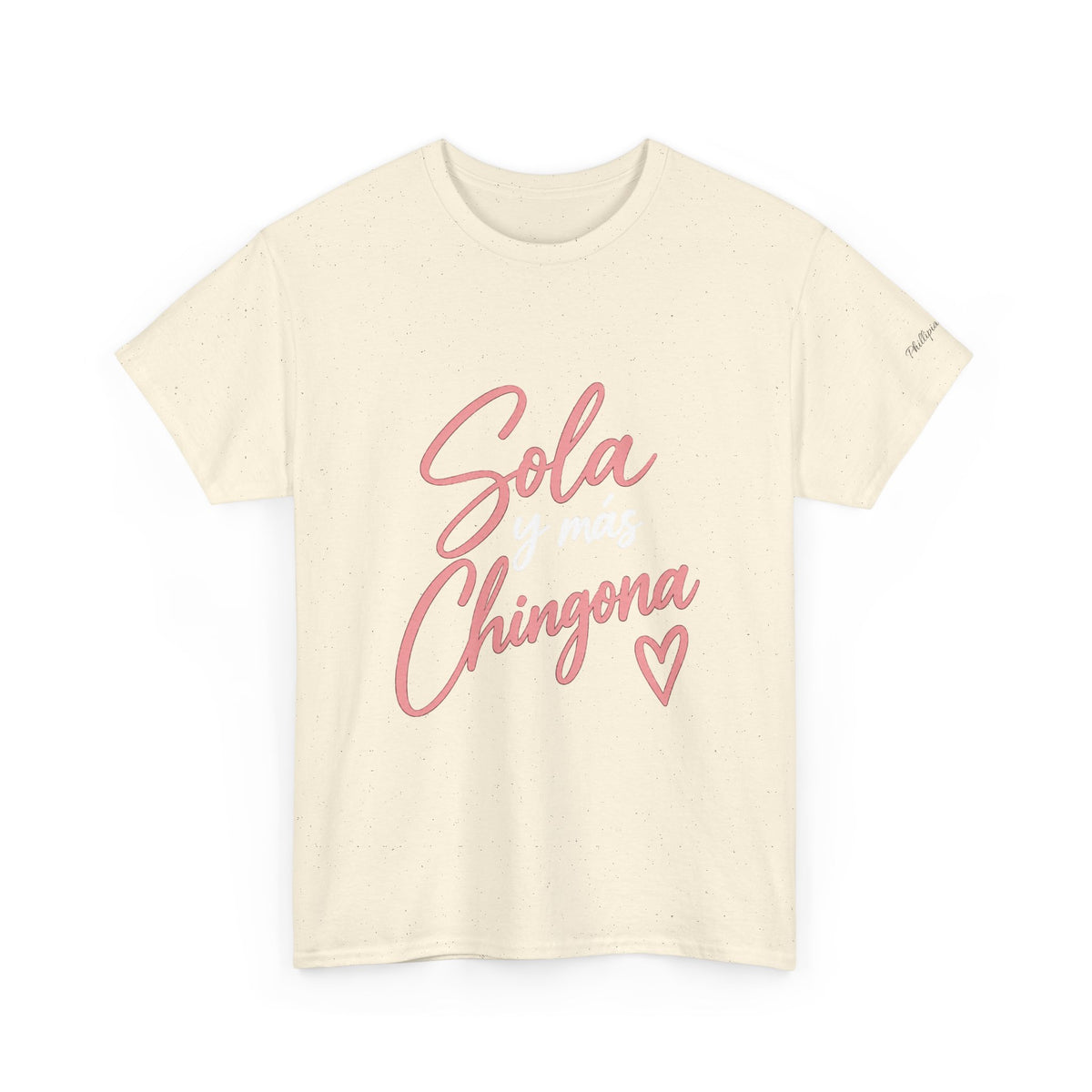 Sola Chingona Tee — Floral Black Rose Graphic Women’s Empowerment T‑Shirt