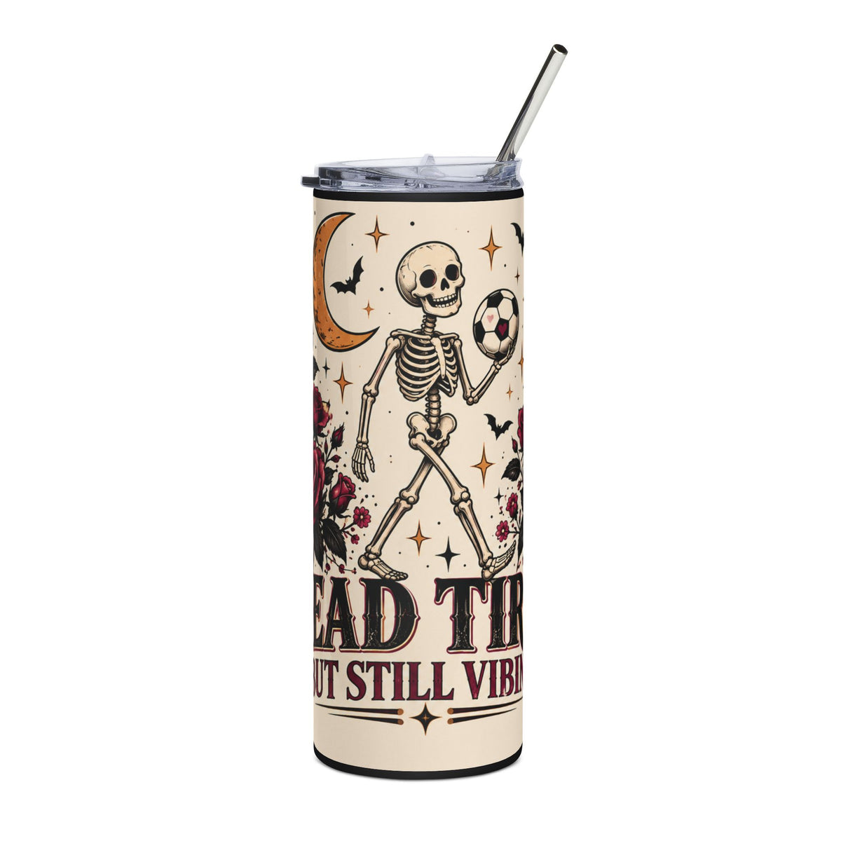 Nightmare Romance 20oz Stainless Steel Tumbler — Jack & Sally Anniversary Design