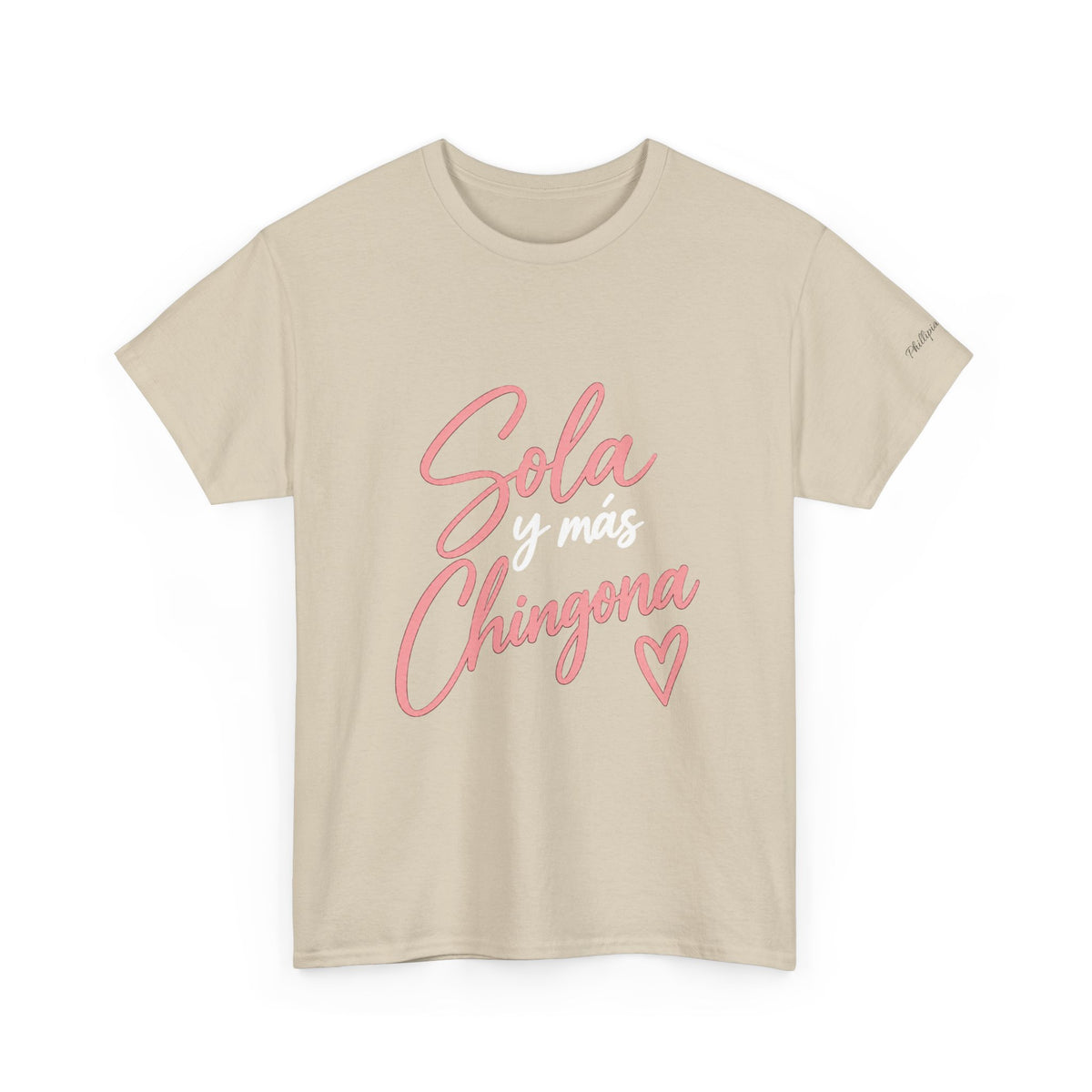Sola Chingona Tee — Floral Black Rose Graphic Women’s Empowerment T‑Shirt