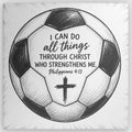 Soccer Ball - Custom Shaped Pillows