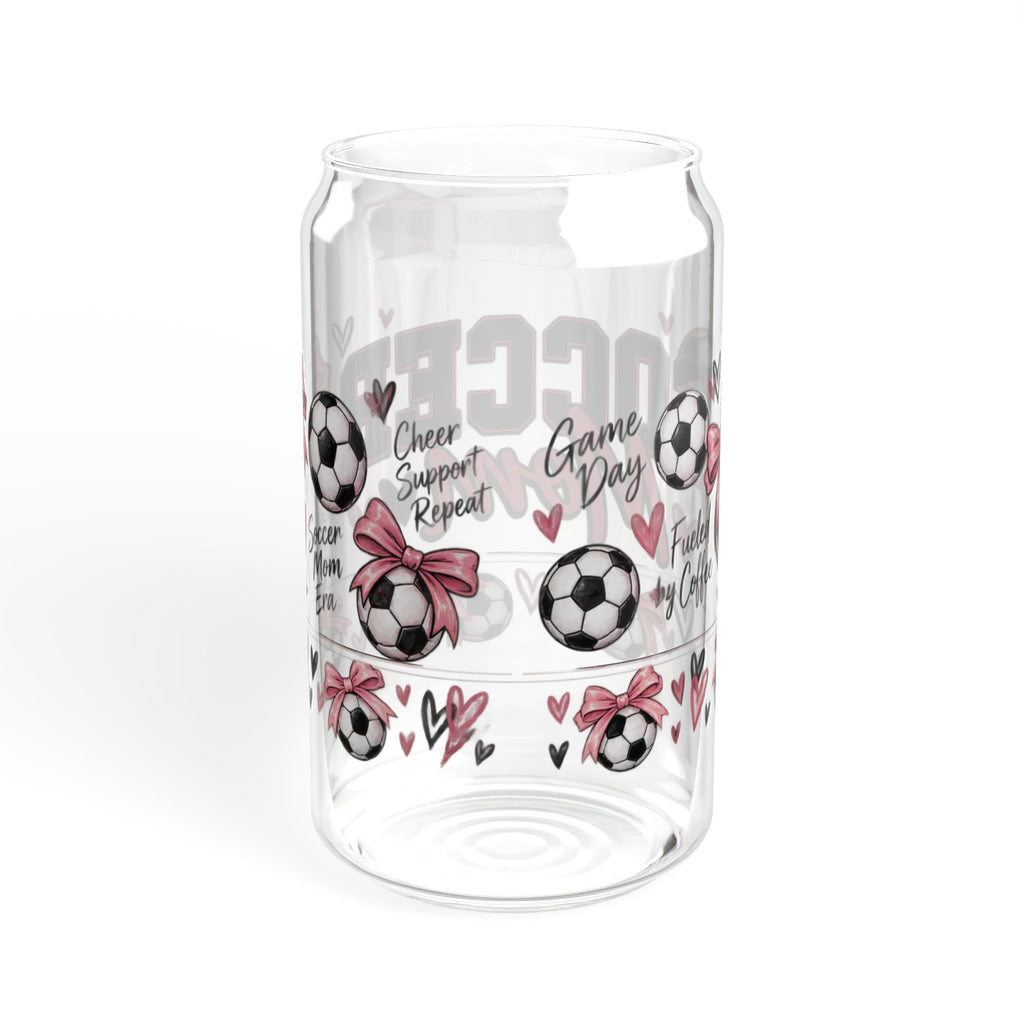 Soccer Mom Sipper Glass – 16oz Insulated Straw Tumbler