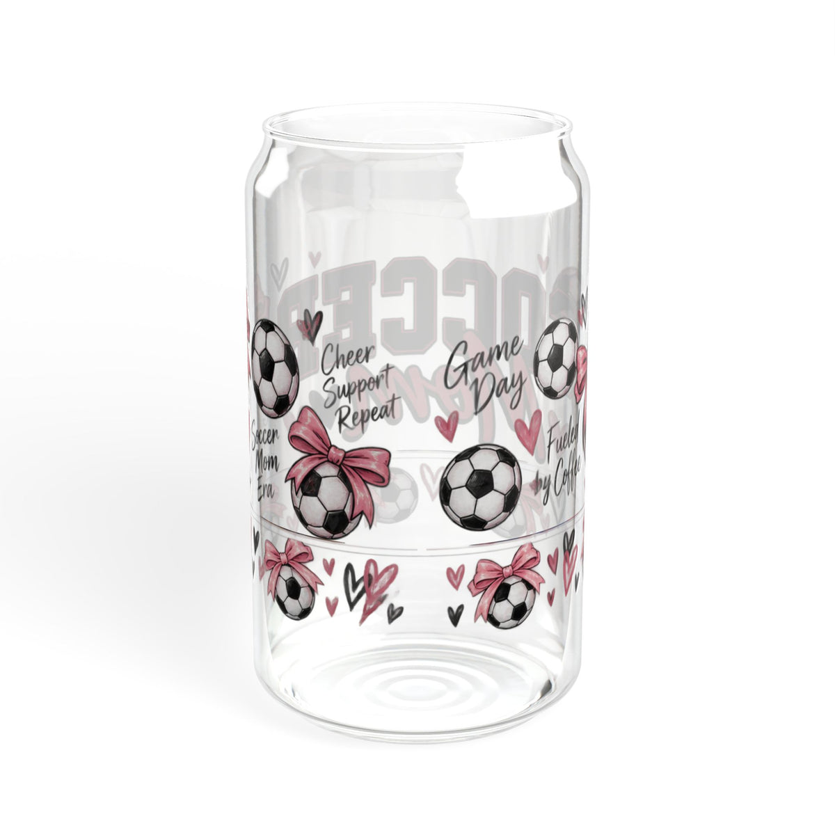 Soccer Mom Sipper Glass – 16oz Insulated Straw Tumbler
