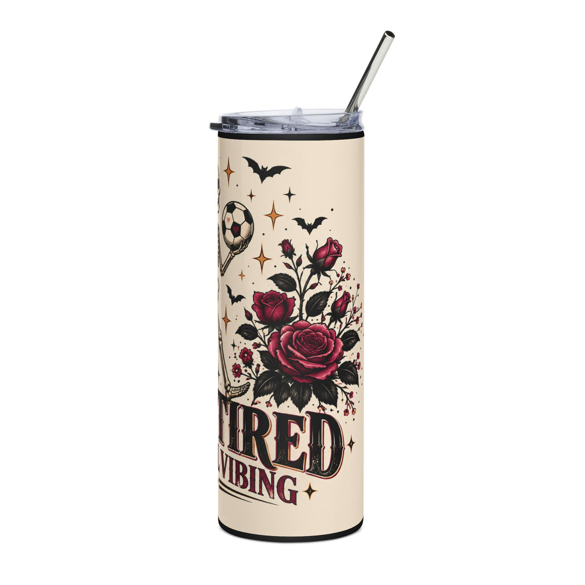 Nightmare Romance 20oz Stainless Steel Tumbler — Jack & Sally Anniversary Design