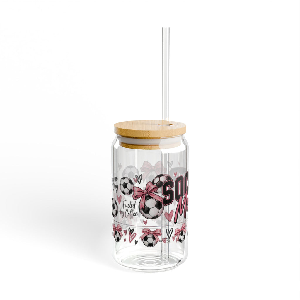 Soccer Mom Sipper Glass – 16oz Insulated Straw Tumbler