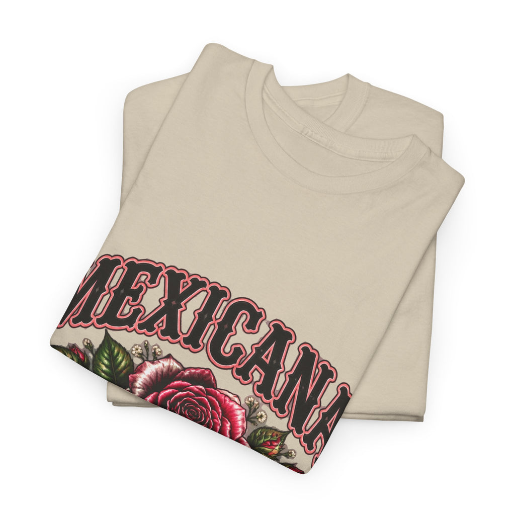 Mexicana Rose T-Shirt — "Psalm 46:5" Inspirational Floral Tee
